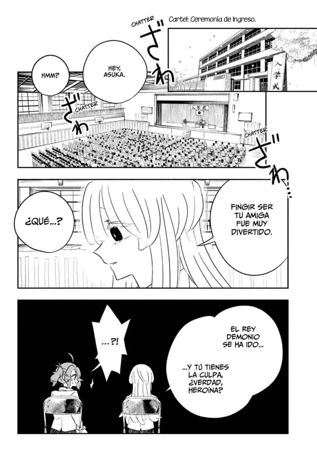JK Yuusha to Inkyo Maou Capítulo 1: El héroe y el rey demonio  - Page 23