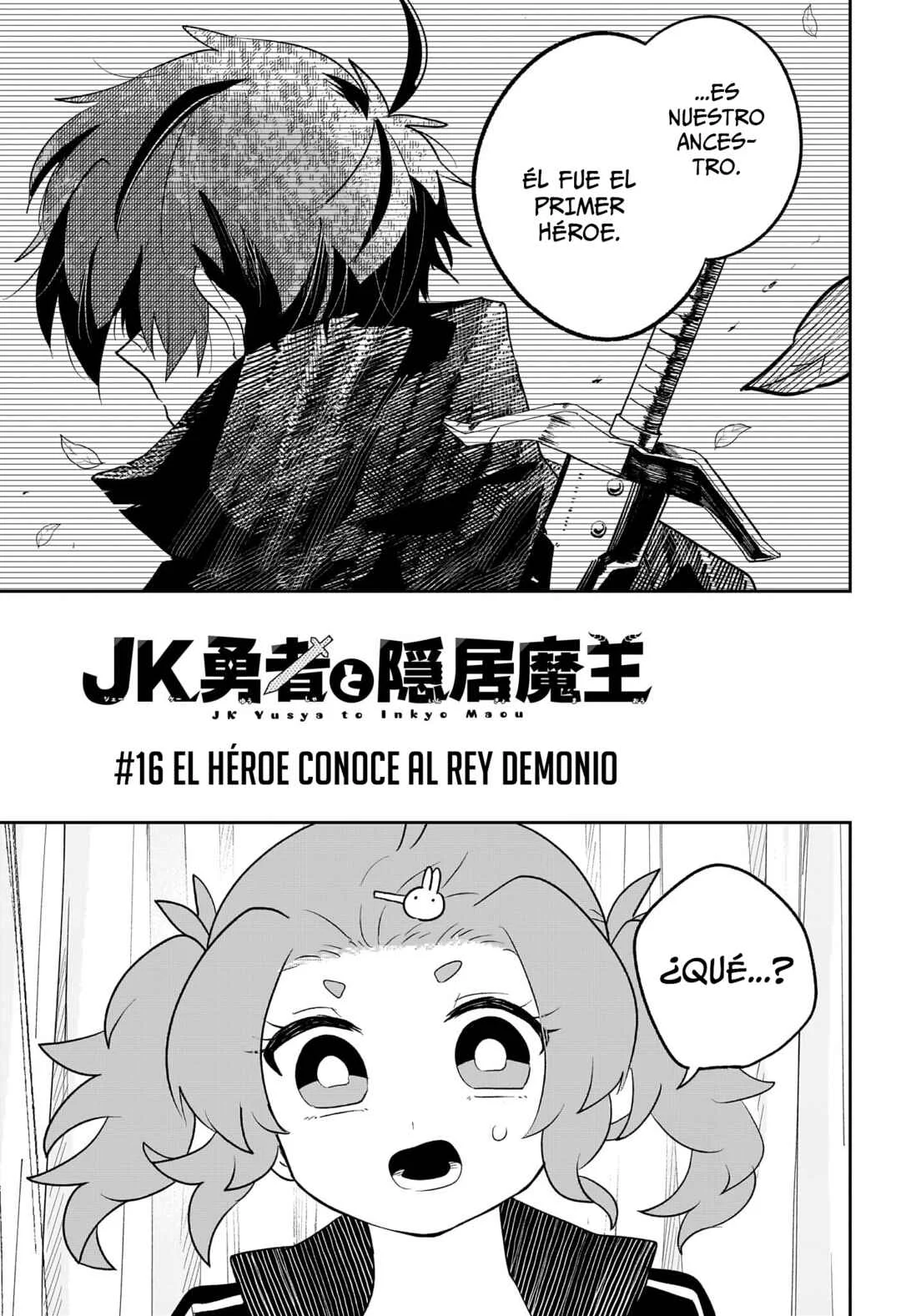 JK Yuusha to Inkyo Maou Capítulo 16: El Héroe Conoce Al Rey Demonio - Page 7