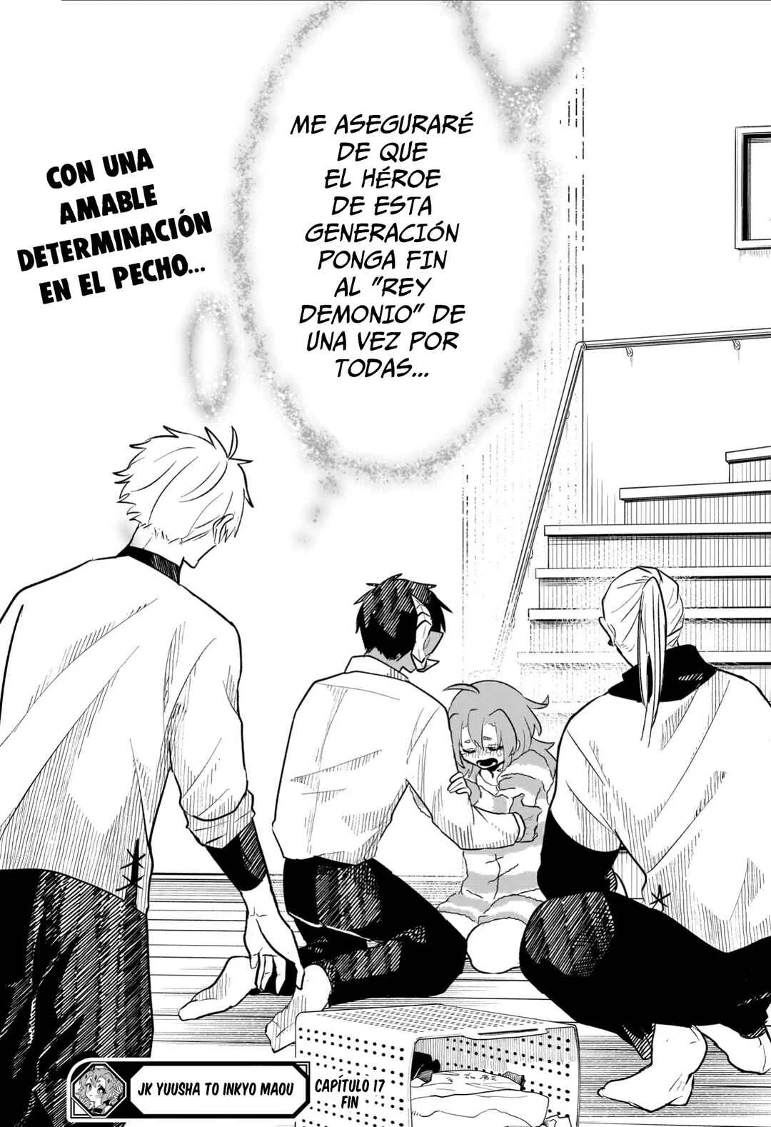 JK Yuusha to Inkyo Maou Capítulo 17: El Inicio del Héroe y El Rey Demonio - Page 17