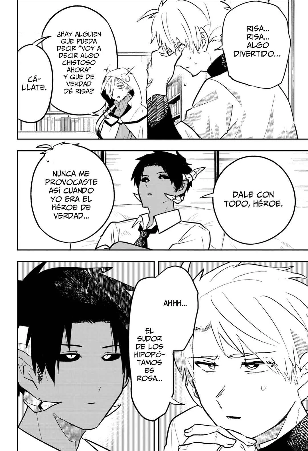 JK Yuusha to Inkyo Maou Capítulo 18: La Heroína Quiere Hacerlo Reír - Page 8
