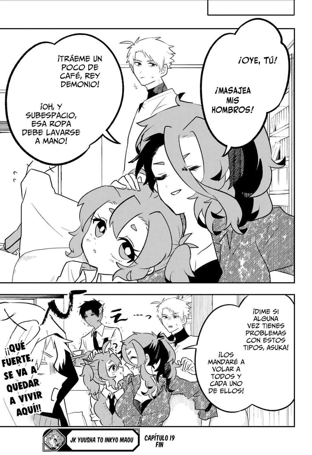 JK Yuusha to Inkyo Maou Capítulo 19: La Mamá De La Heroína Ataca - Page 19