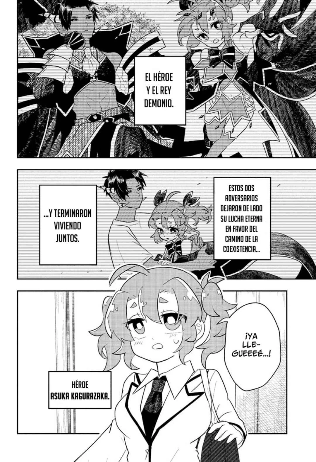 JK Yuusha to Inkyo Maou Capítulo 2: La Heroína y El Rey Demonio se ponen serios - Page 1