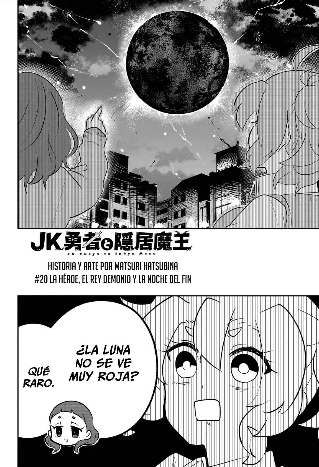 JK Yuusha to Inkyo Maou Capítulo 20: La Héroe, El Rey Demonio Y La Noche Del Fin - Page 4