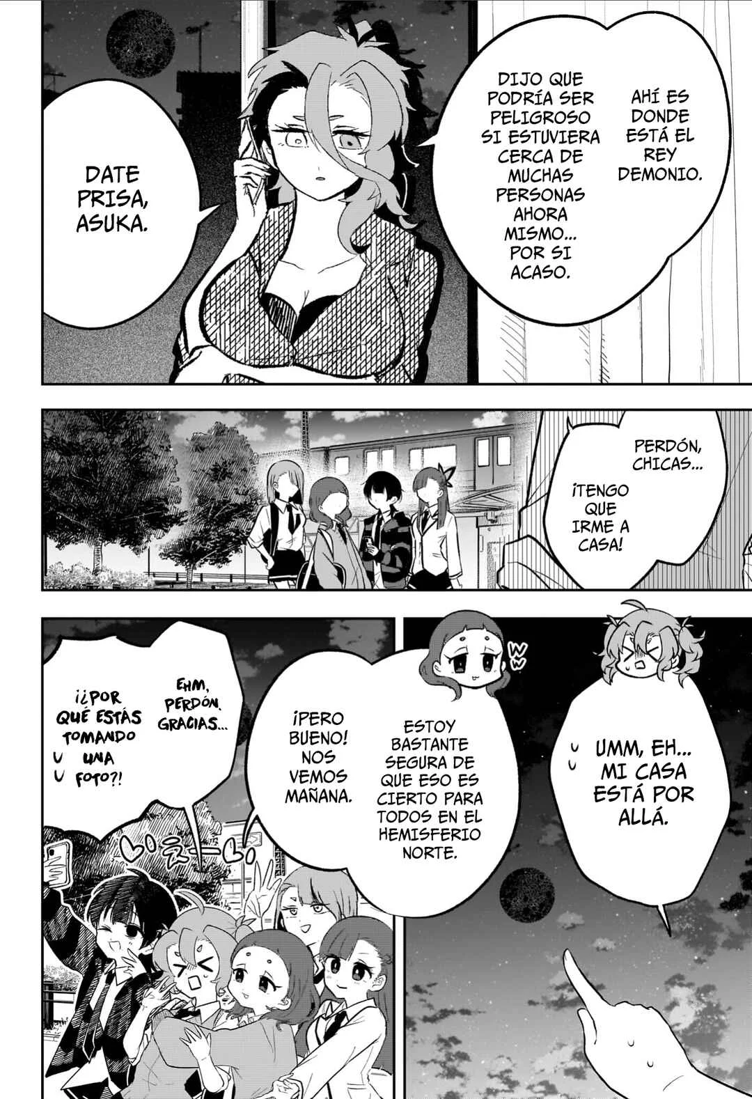JK Yuusha to Inkyo Maou Capítulo 20: La Héroe, El Rey Demonio Y La Noche Del Fin - Page 8