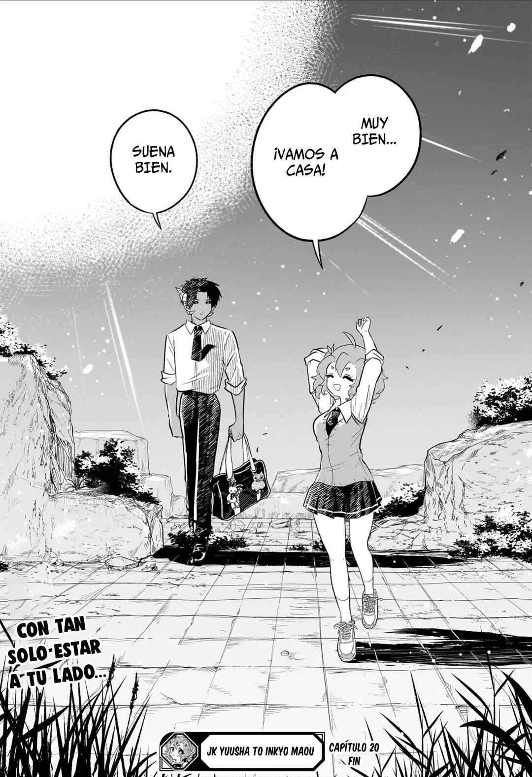 JK Yuusha to Inkyo Maou Capítulo 20: La Héroe, El Rey Demonio Y La Noche Del Fin - Page 19