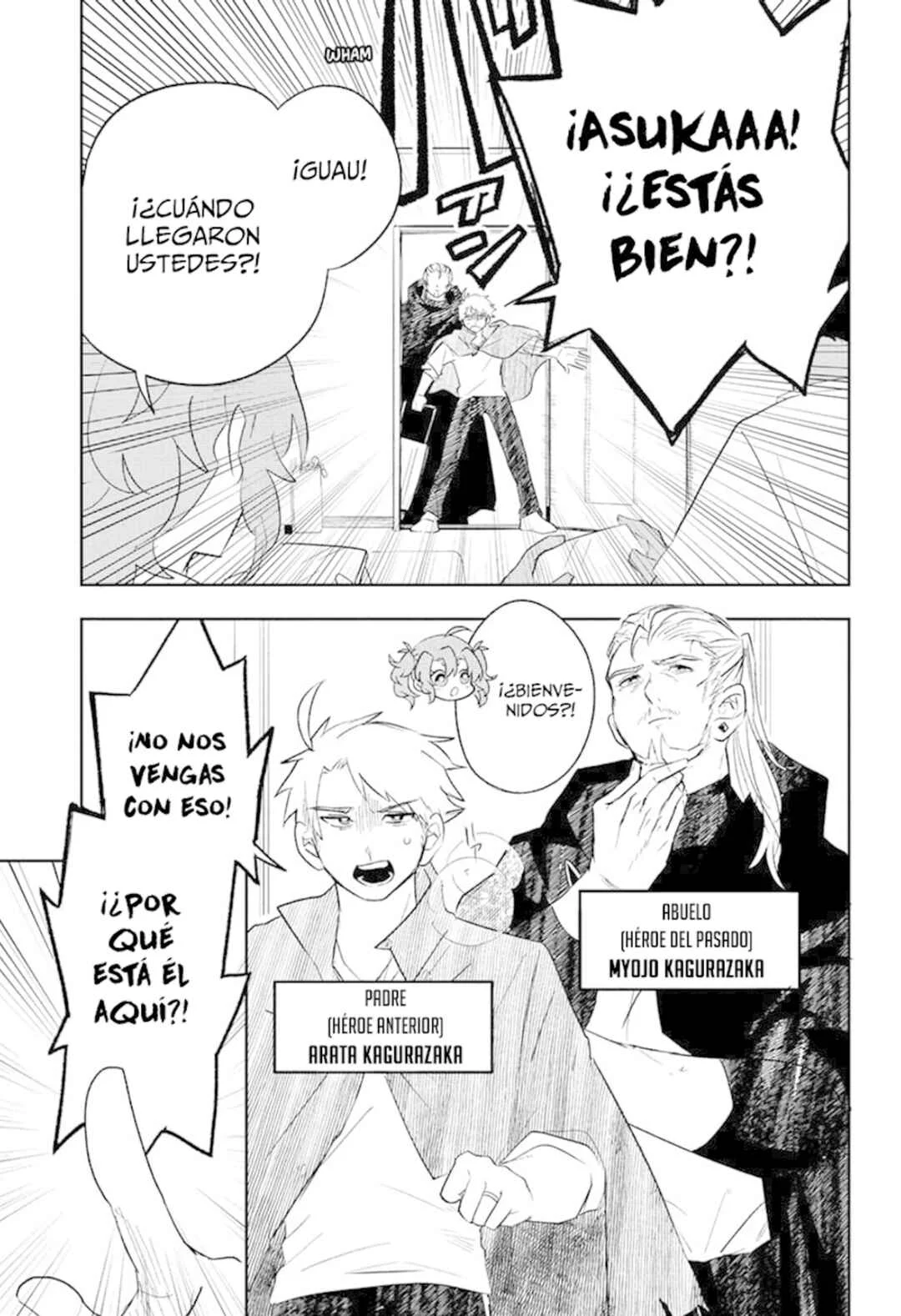 JK Yuusha to Inkyo Maou Capítulo 3: Las Dos Generaciones del Pasado Vienen de Visita - Page 3