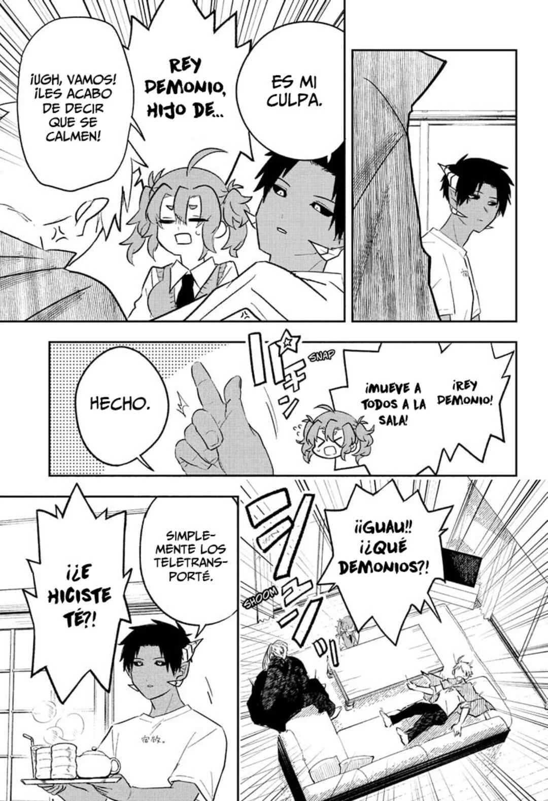 JK Yuusha to Inkyo Maou Capítulo 3: Las Dos Generaciones del Pasado Vienen de Visita - Page 7