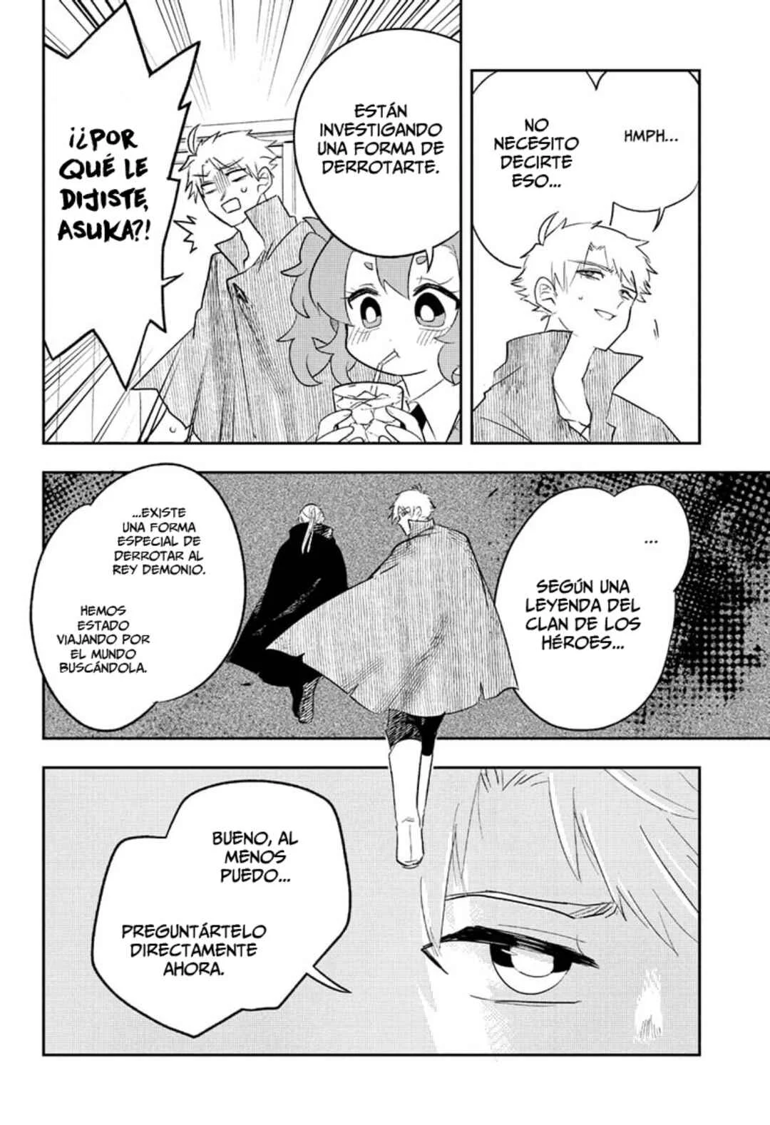 JK Yuusha to Inkyo Maou Capítulo 3: Las Dos Generaciones del Pasado Vienen de Visita - Page 10