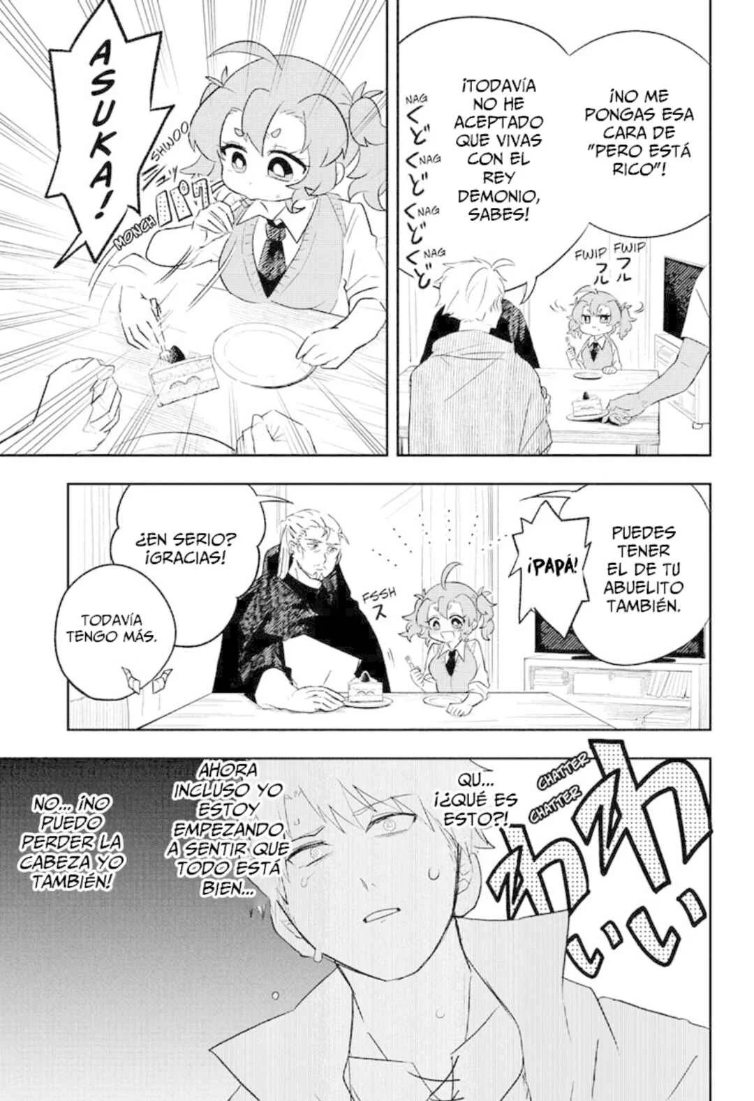 JK Yuusha to Inkyo Maou Capítulo 3: Las Dos Generaciones del Pasado Vienen de Visita - Page 13