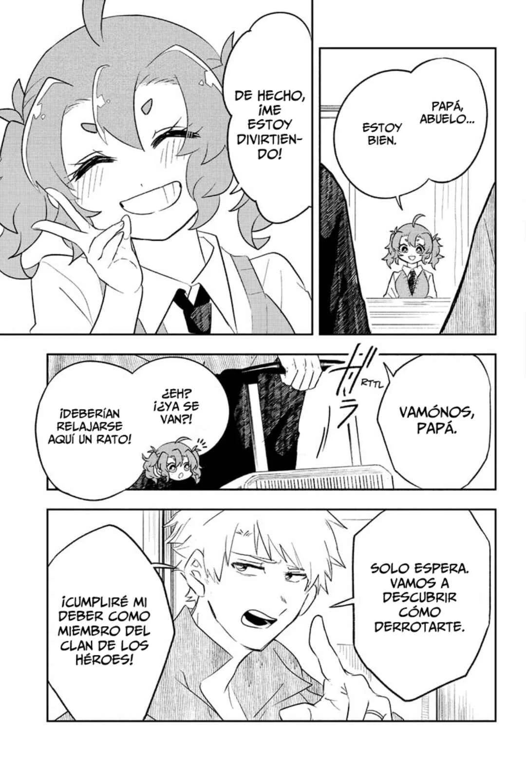 JK Yuusha to Inkyo Maou Capítulo 3: Las Dos Generaciones del Pasado Vienen de Visita - Page 17