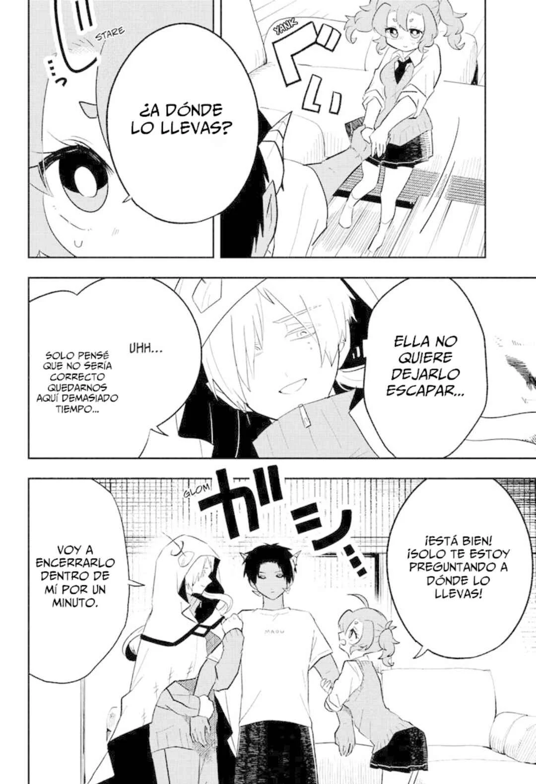 JK Yuusha to Inkyo Maou Capítulo 4: La Heroína VS El Subespacio  - Page 5
