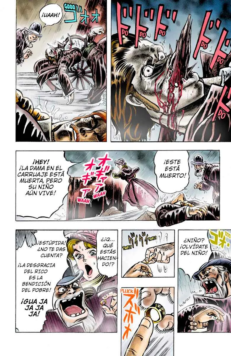 JoJo no Kimyou na Bouken: Part 1 - Phantom Blood Color-ban Capítulo 1: Prólogo (Dio el Invasor) - Page 15