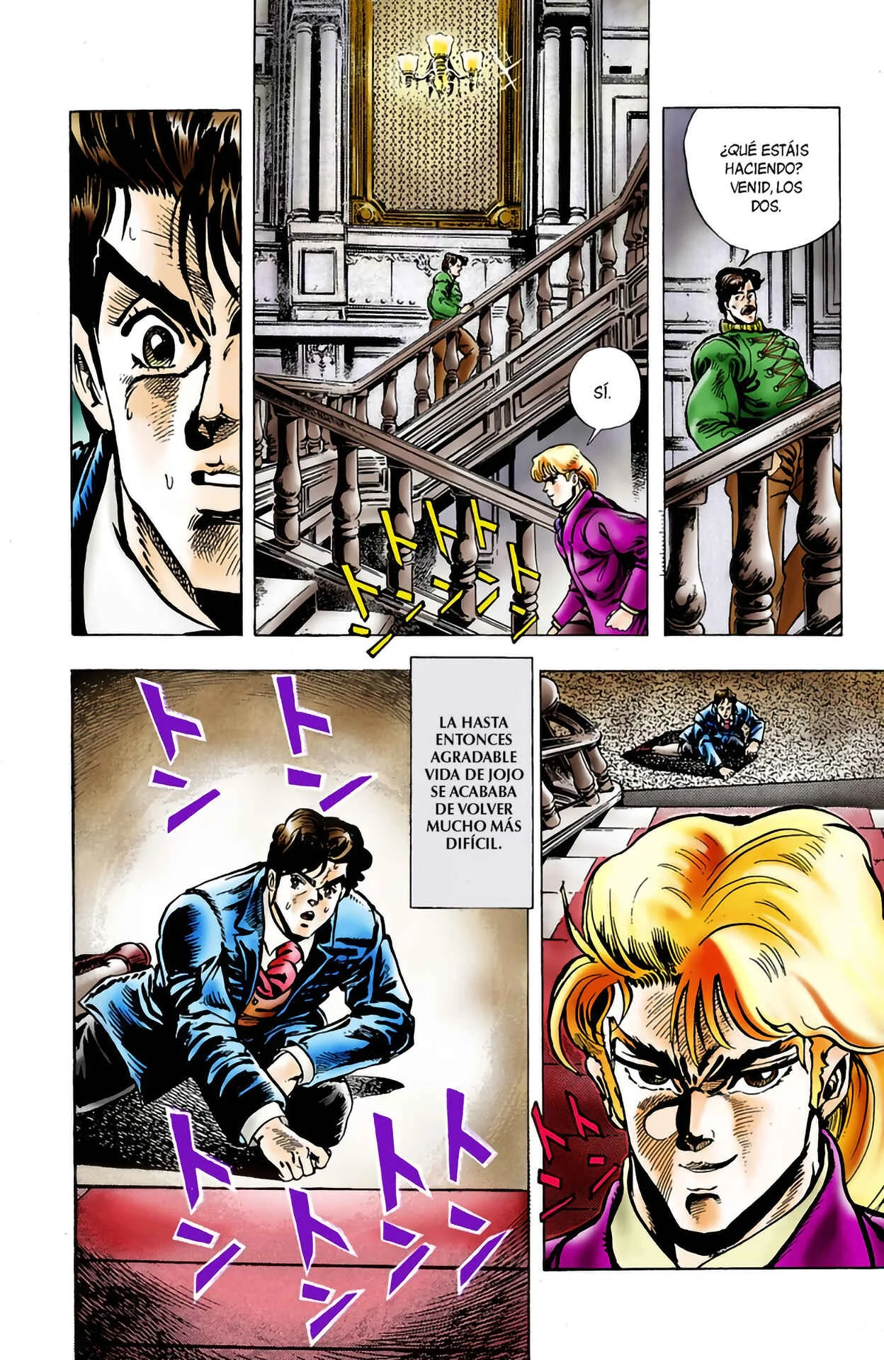 JoJo no Kimyou na Bouken: Part 1 - Phantom Blood Color-ban Capítulo 2: Dio Brando, el invasor 1 - Page 7