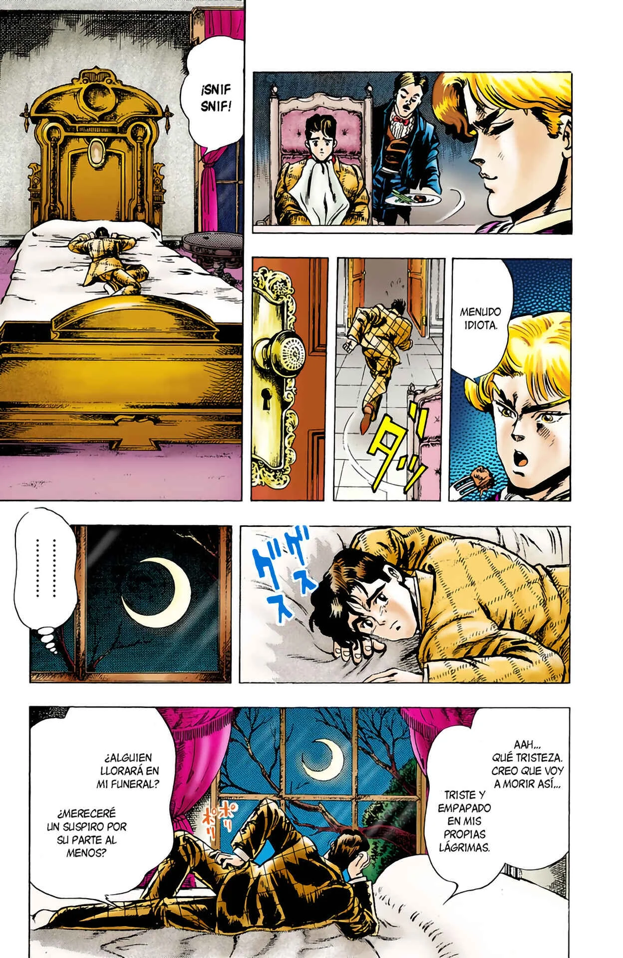 JoJo no Kimyou na Bouken: Part 1 - Phantom Blood Color-ban Capítulo 2: Dio Brando, el invasor 1 - Page 10