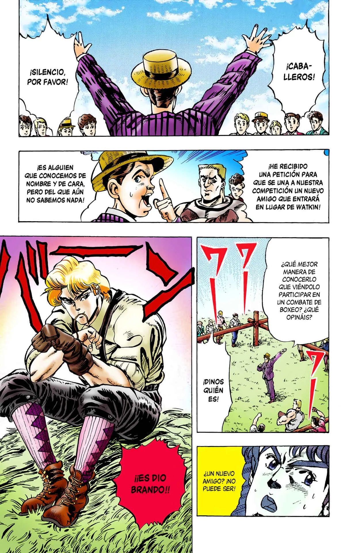JoJo no Kimyou na Bouken: Part 1 - Phantom Blood Color-ban Capítulo 2: Dio Brando, el invasor 1 - Page 14