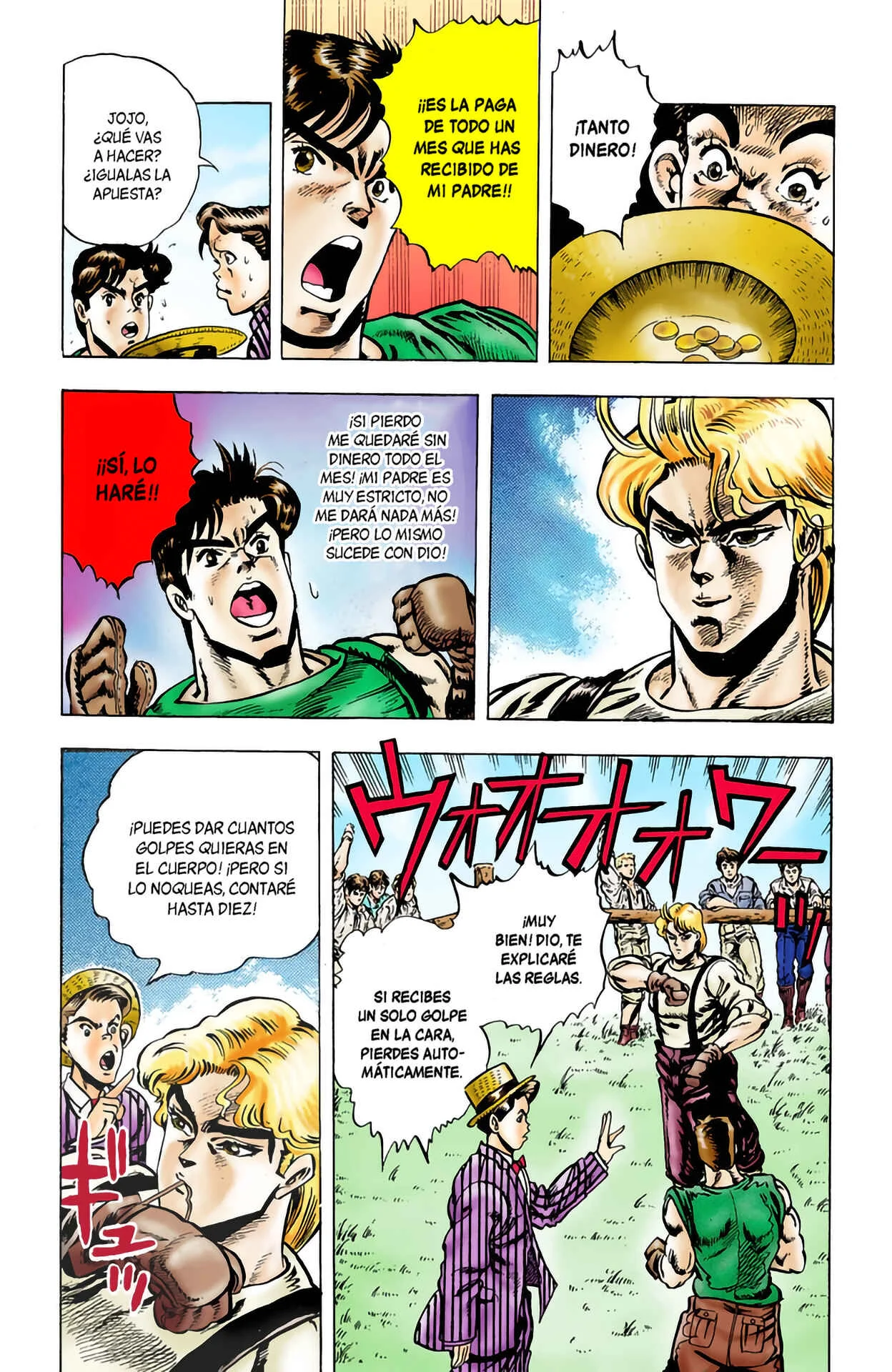 JoJo no Kimyou na Bouken: Part 1 - Phantom Blood Color-ban Capítulo 2: Dio Brando, el invasor 1 - Page 16
