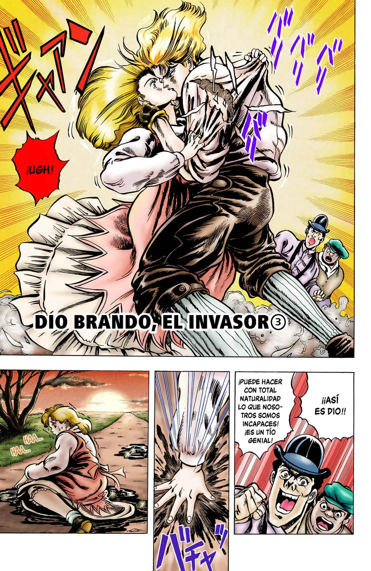 JoJo no Kimyou na Bouken: Part 1 - Phantom Blood Color-ban Capítulo 4: Dio Brando, el invasor 3 - Page 2