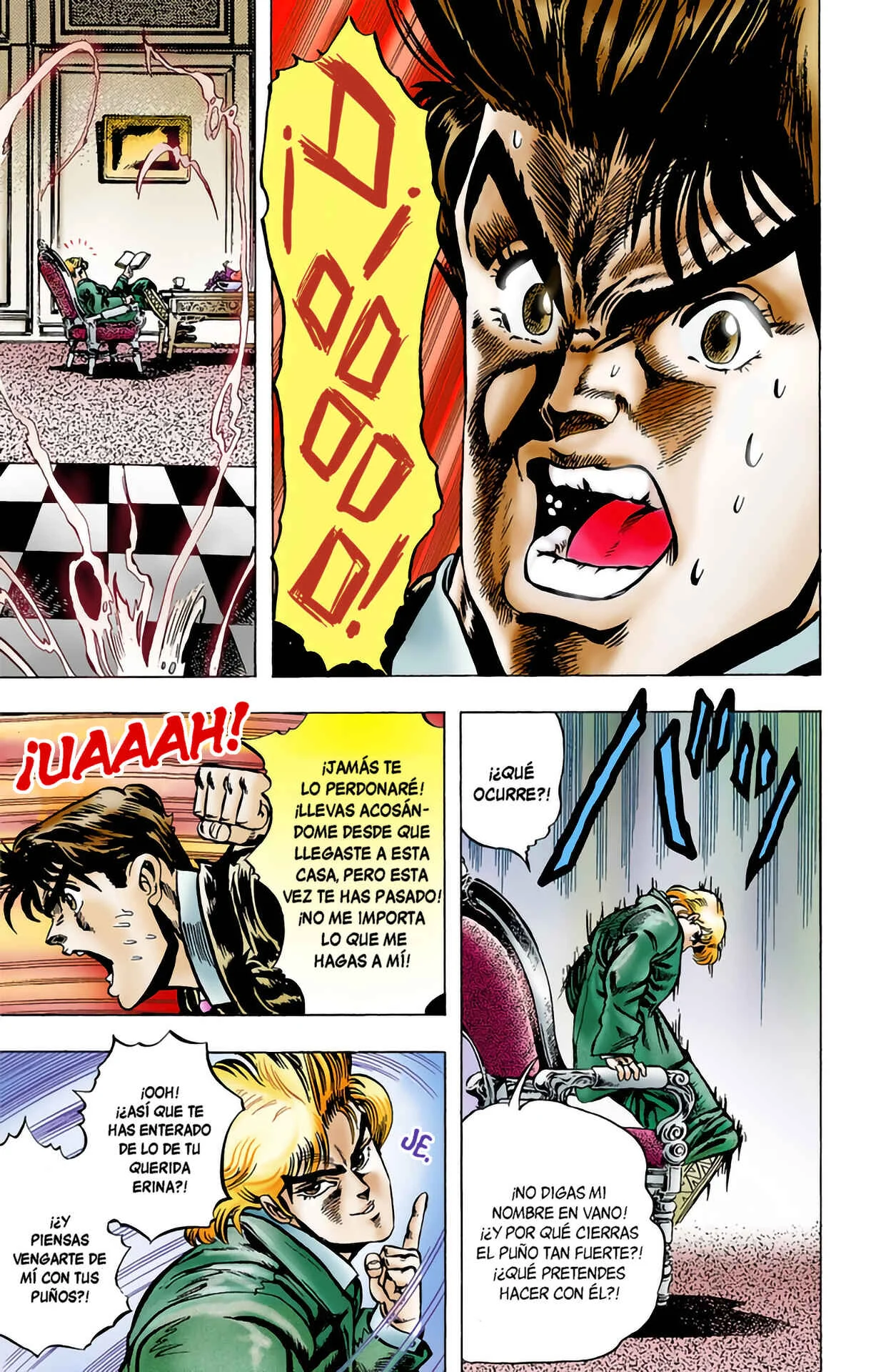 JoJo no Kimyou na Bouken: Part 1 - Phantom Blood Color-ban Capítulo 4: Dio Brando, el invasor 3 - Page 16