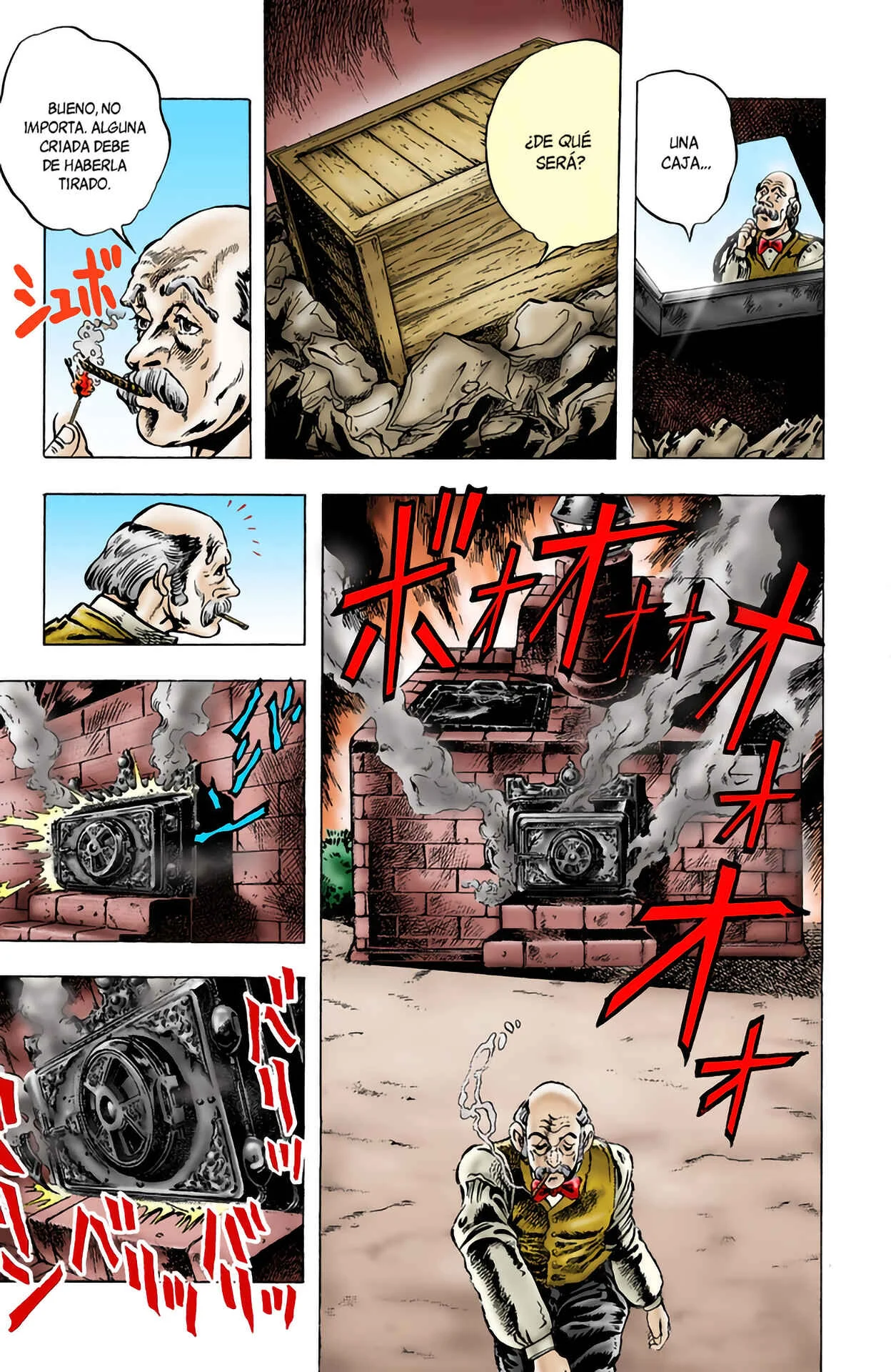 JoJo no Kimyou na Bouken: Part 1 - Phantom Blood Color-ban Capítulo 5: Dio Brando, el invasor 4 - Page 10