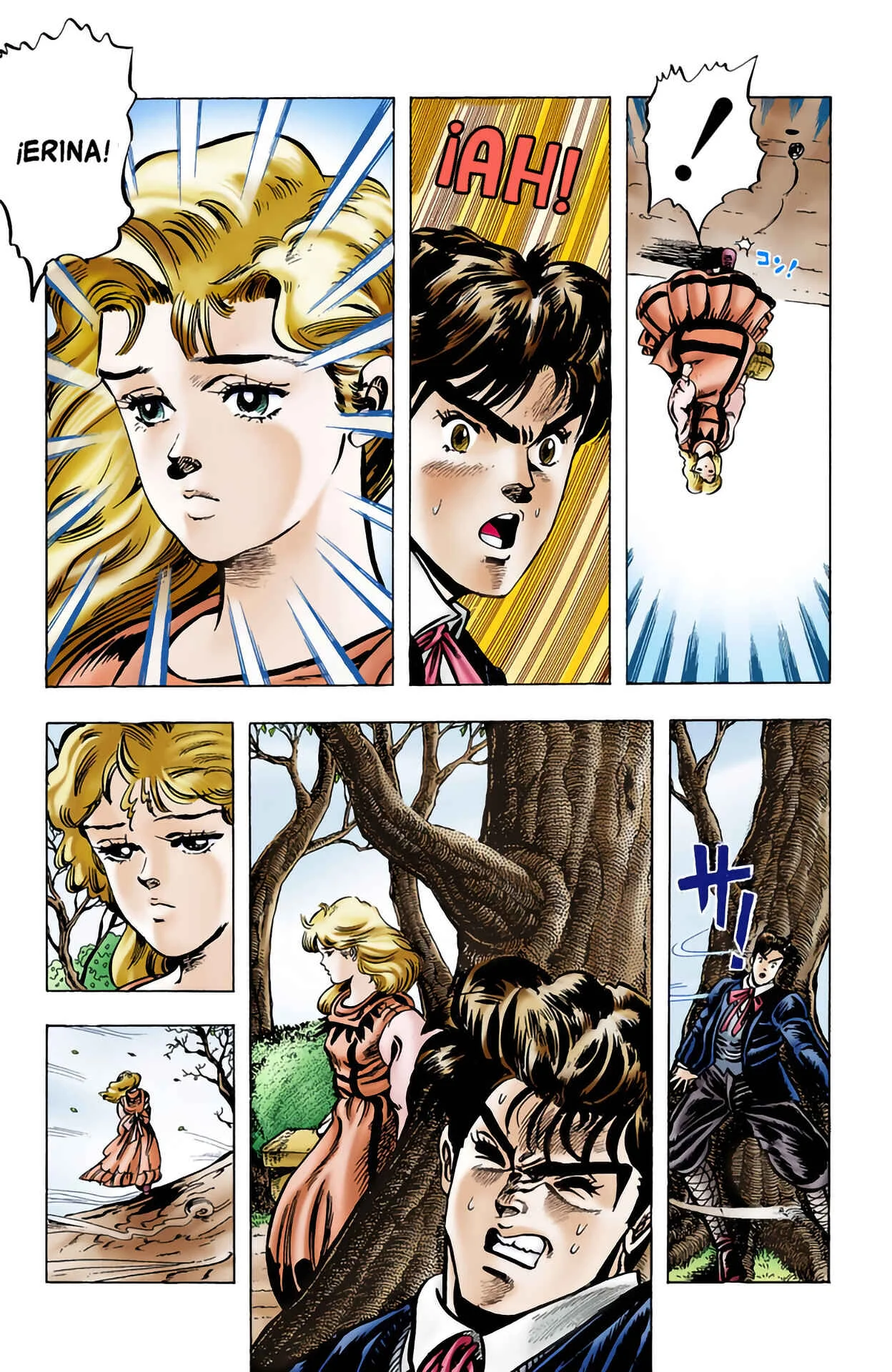 JoJo no Kimyou na Bouken: Part 1 - Phantom Blood Color-ban Capítulo 5: Dio Brando, el invasor 4 - Page 14