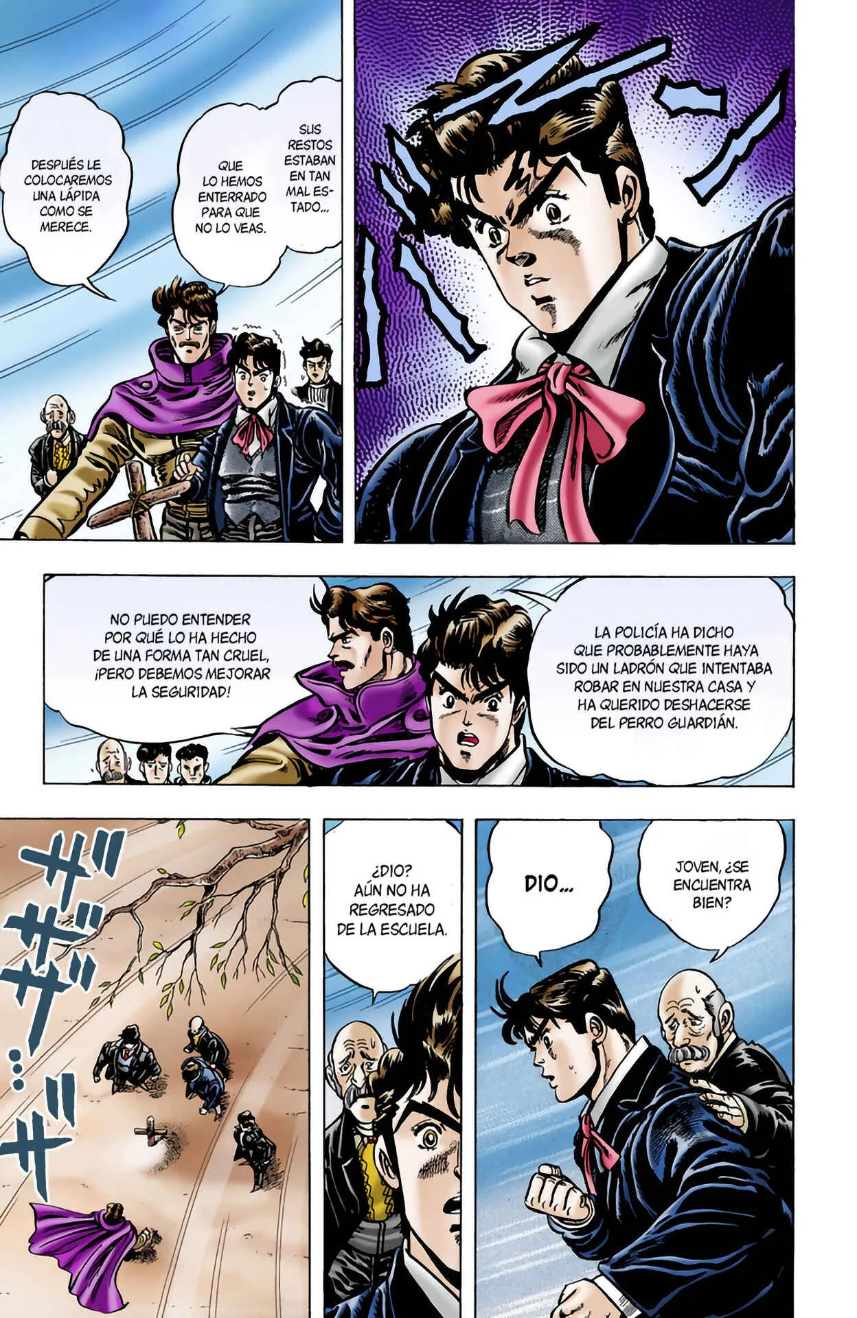 JoJo no Kimyou na Bouken: Part 1 - Phantom Blood Color-ban Capítulo 5: Dio Brando, el invasor 4 - Page 18
