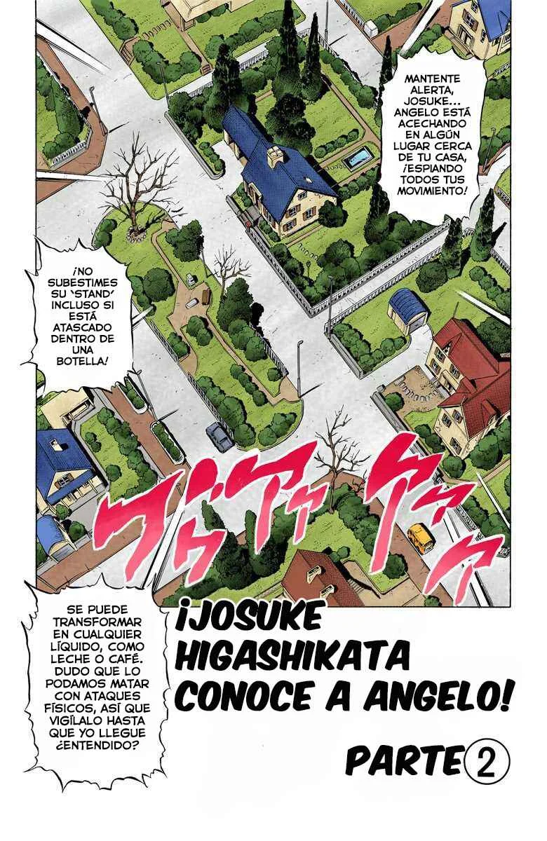 JoJo no Kimyou na Bouken: Part 4 - Diamond wa Kudakenai Color-ban Capítulo 5: ¡Josuke Higashikata conoce a Angelo! Parte 2 - scans a color - Page 1
