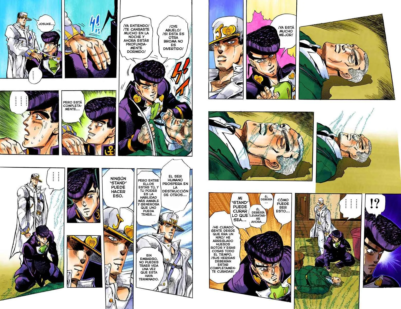 JoJo no Kimyou na Bouken: Part 4 - Diamond wa Kudakenai Color-ban Capítulo 5: ¡Josuke Higashikata conoce a Angelo! Parte 2 - scans a color - Page 4