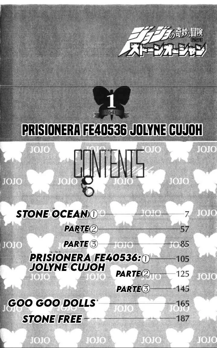 JoJo no Kimyou na Bouken: Part 6 - Stone Ocean Capítulo 1: Stone Ocean Parte 1 - Page 9