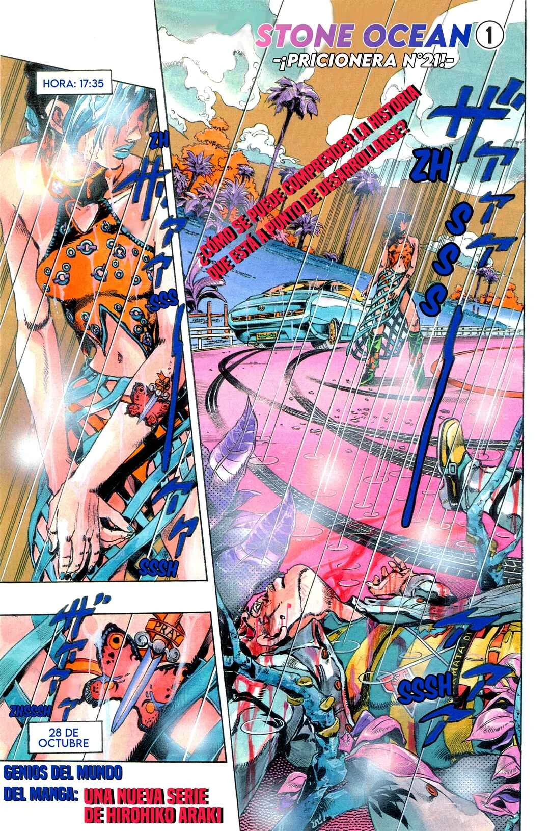 JoJo no Kimyou na Bouken: Part 6 - Stone Ocean Capítulo 1: Stone Ocean Parte 1 - Page 10