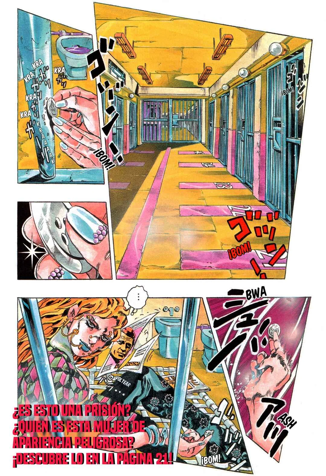 JoJo no Kimyou na Bouken: Part 6 - Stone Ocean Capítulo 1: Stone Ocean Parte 1 - Page 12