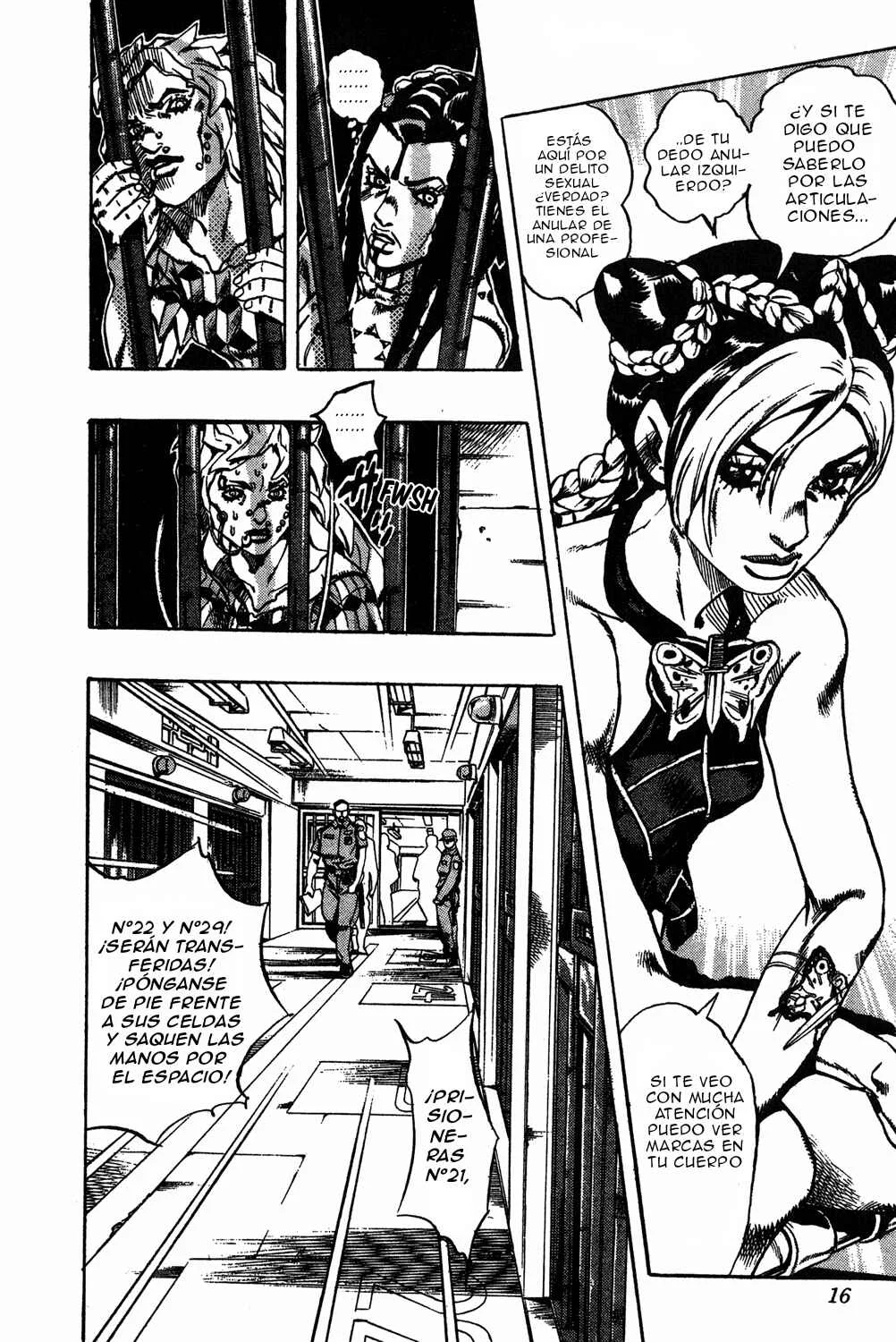 JoJo no Kimyou na Bouken: Part 6 - Stone Ocean Capítulo 1: Stone Ocean Parte 1 - Page 18