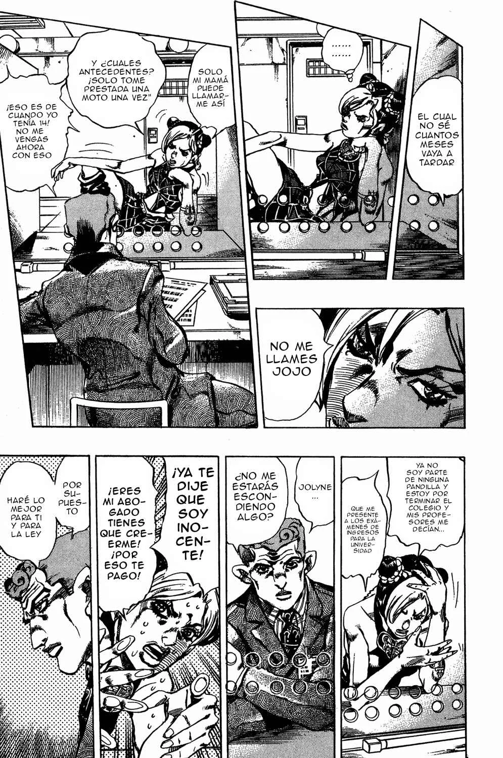 JoJo no Kimyou na Bouken: Part 6 - Stone Ocean Capítulo 1: Stone Ocean Parte 1 - Page 22