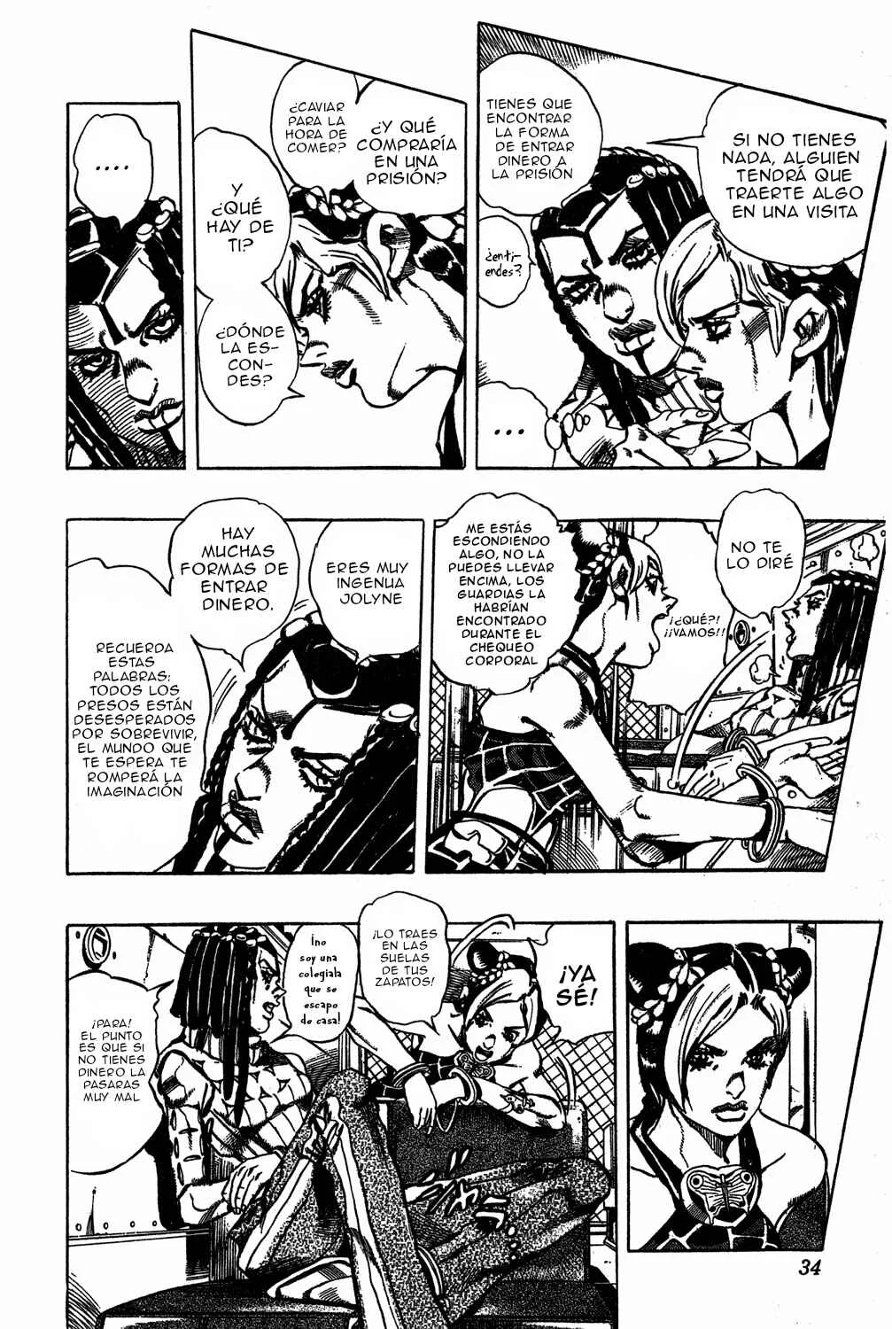 JoJo no Kimyou na Bouken: Part 6 - Stone Ocean Capítulo 1: Stone Ocean Parte 1 - Page 33