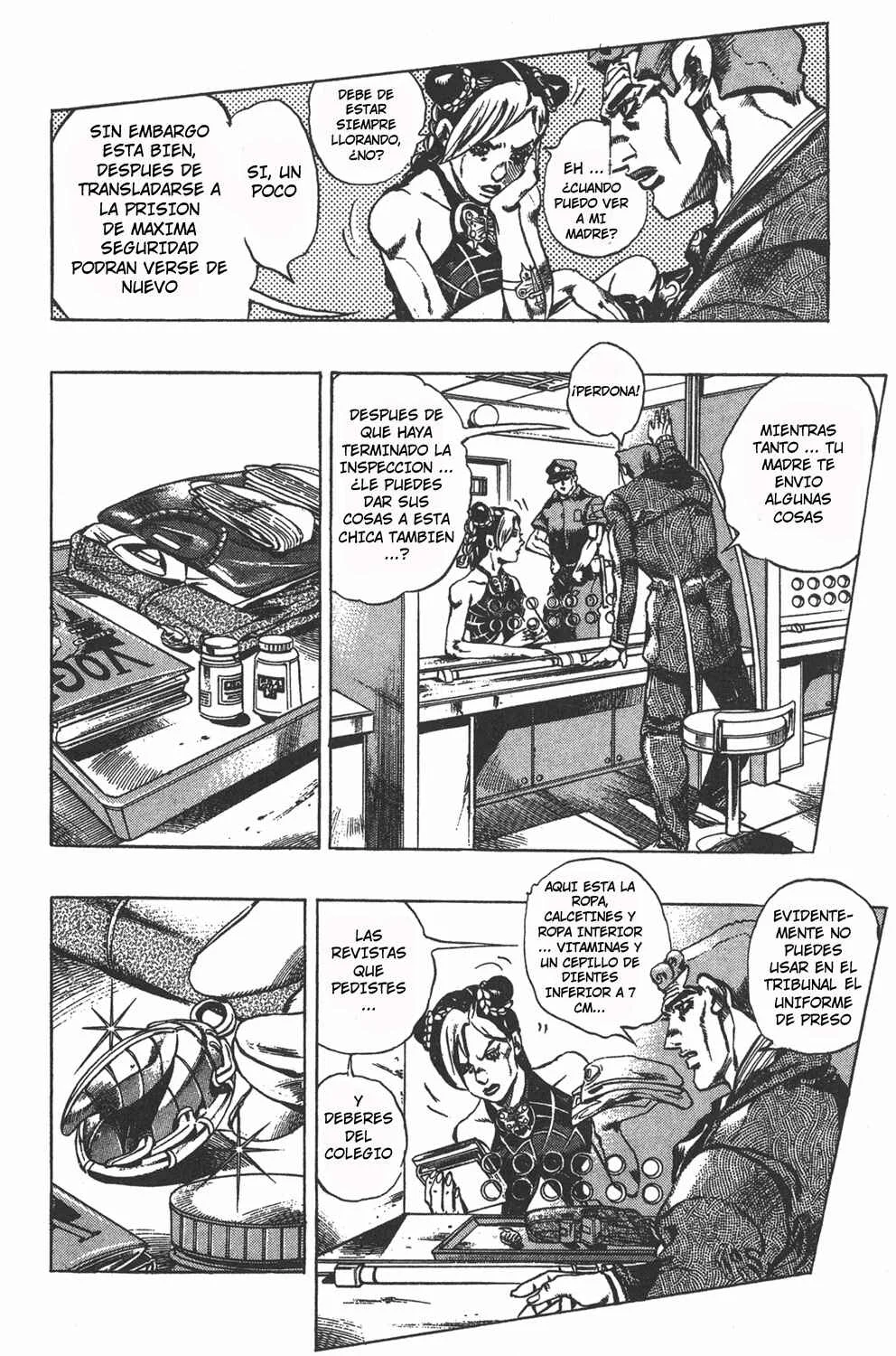 JoJo no Kimyou na Bouken: Part 6 - Stone Ocean Capítulo 2: Stone Ocean Parte 2 - Page 17