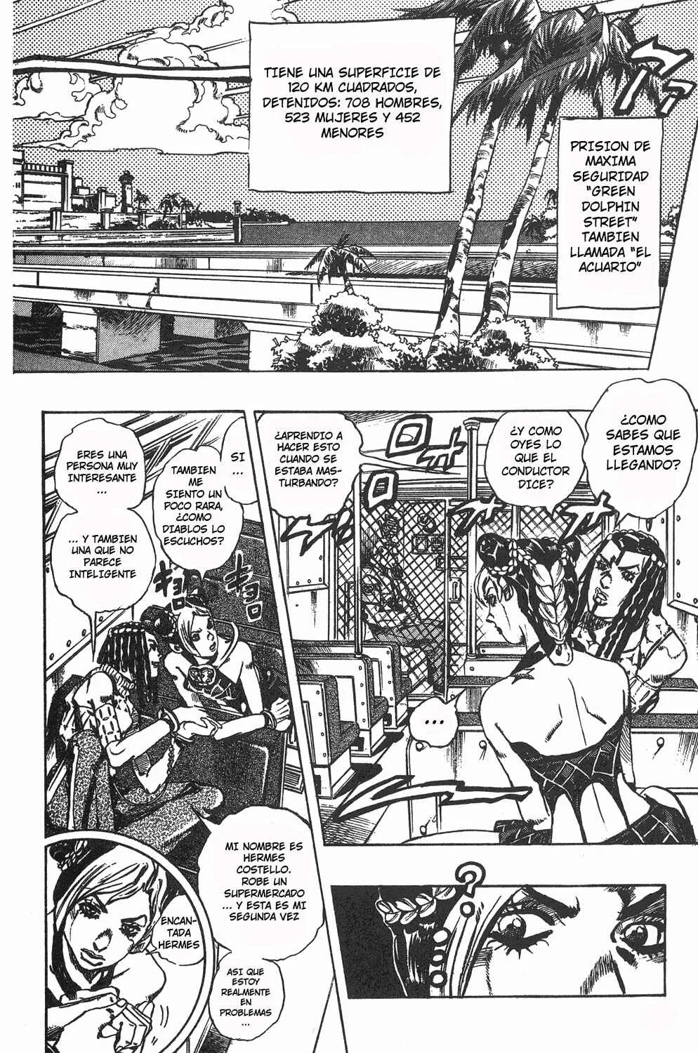 JoJo no Kimyou na Bouken: Part 6 - Stone Ocean Capítulo 2: Stone Ocean Parte 2 - Page 27