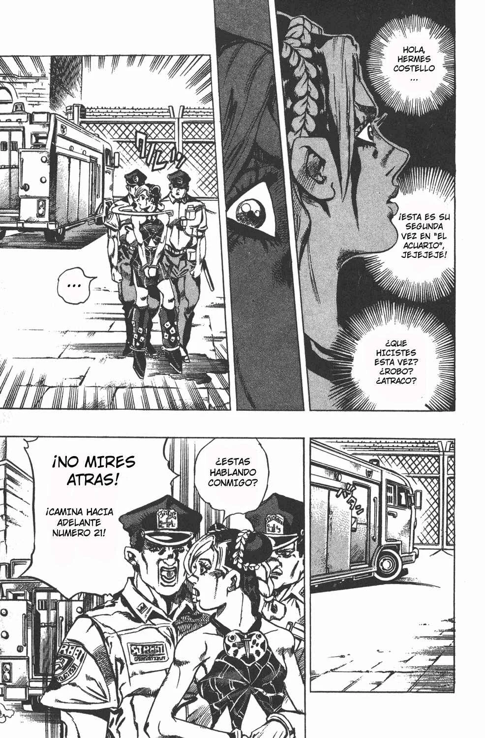 JoJo no Kimyou na Bouken: Part 6 - Stone Ocean Capítulo 2: Stone Ocean Parte 2 - Page 34