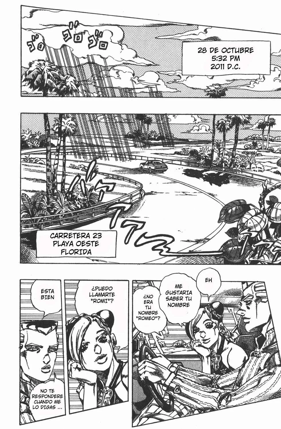 JoJo no Kimyou na Bouken: Part 6 - Stone Ocean Capítulo 3: Stone Ocean Parte 3 - Page 3