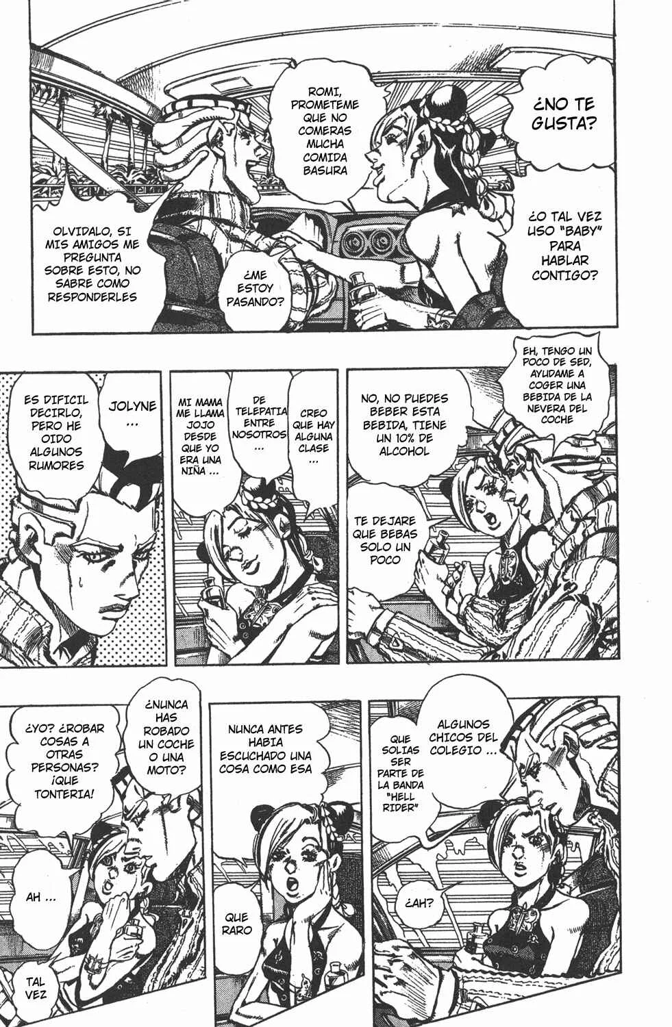 JoJo no Kimyou na Bouken: Part 6 - Stone Ocean Capítulo 3: Stone Ocean Parte 3 - Page 4