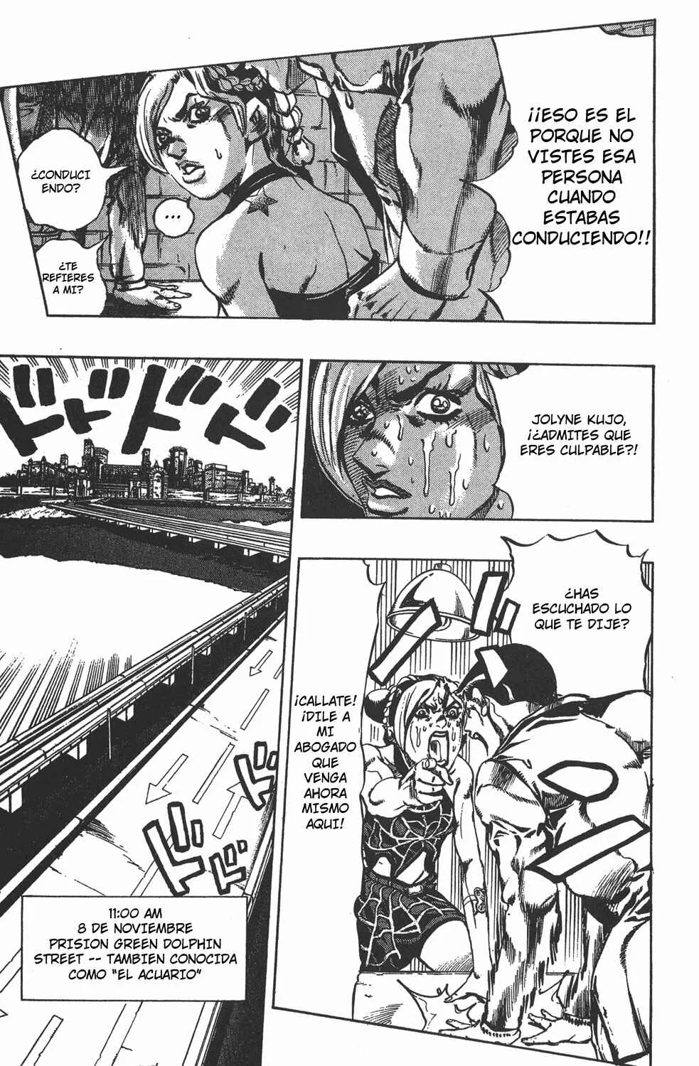 JoJo no Kimyou na Bouken: Part 6 - Stone Ocean Capítulo 3: Stone Ocean Parte 3 - Page 18