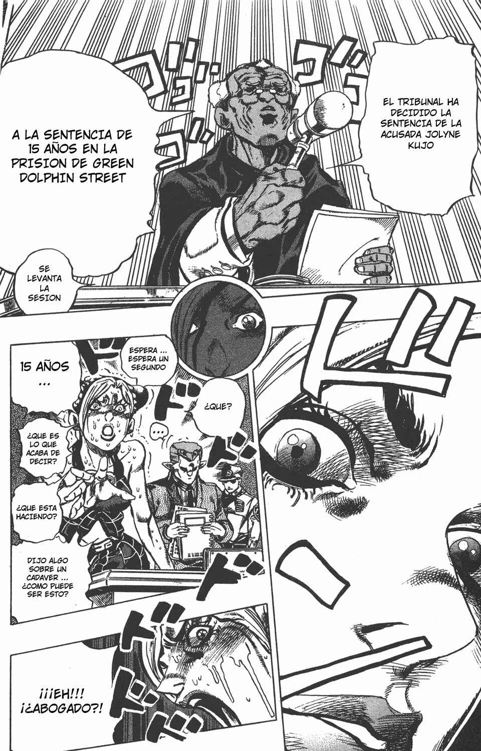 JoJo no Kimyou na Bouken: Part 6 - Stone Ocean Capítulo 3: Stone Ocean Parte 3 - Page 25