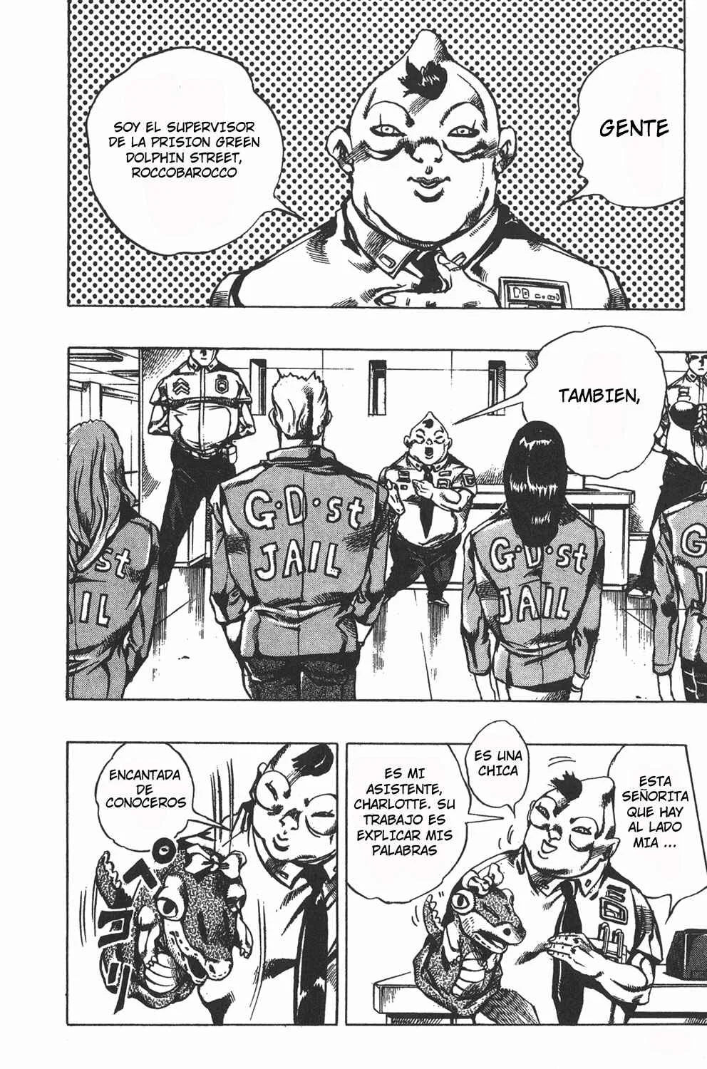 JoJo no Kimyou na Bouken: Part 6 - Stone Ocean Capítulo 4: Preso FE40536 Kuyo Parte 1 - Page 5
