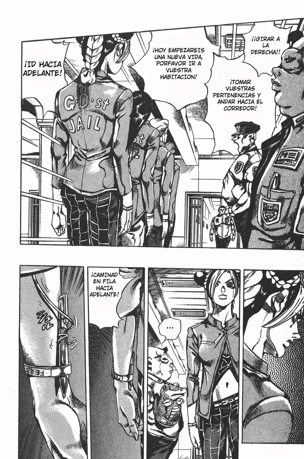 JoJo no Kimyou na Bouken: Part 6 - Stone Ocean Capítulo 4: Preso FE40536 Kuyo Parte 1 - Page 9