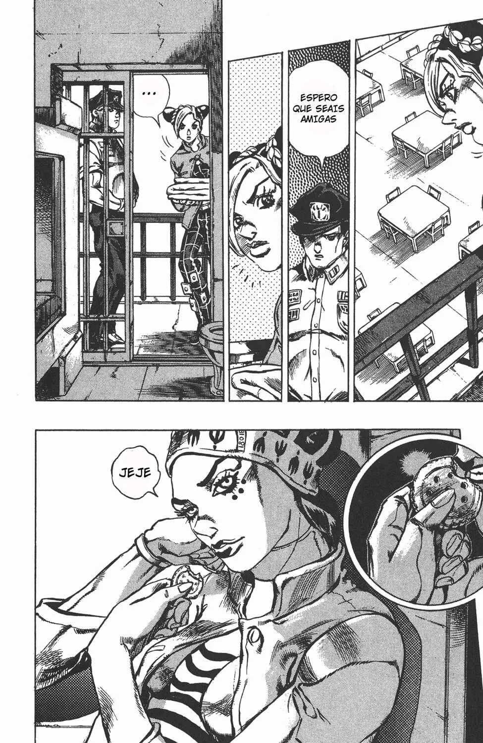 JoJo no Kimyou na Bouken: Part 6 - Stone Ocean Capítulo 4: Preso FE40536 Kuyo Parte 1 - Page 13