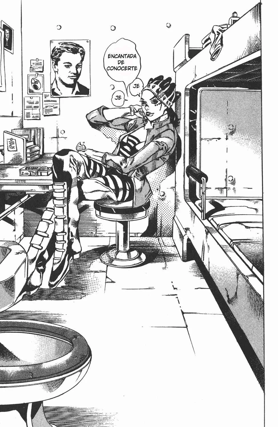 JoJo no Kimyou na Bouken: Part 6 - Stone Ocean Capítulo 4: Preso FE40536 Kuyo Parte 1 - Page 14