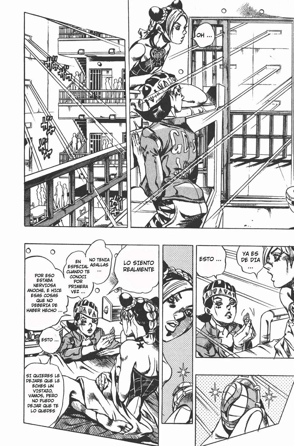 JoJo no Kimyou na Bouken: Part 6 - Stone Ocean Capítulo 5: Preso FE40536 Kuyo Parte 2 - Page 5