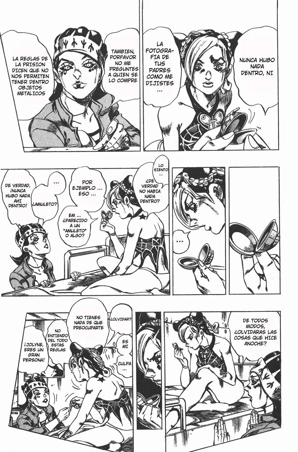 JoJo no Kimyou na Bouken: Part 6 - Stone Ocean Capítulo 5: Preso FE40536 Kuyo Parte 2 - Page 6