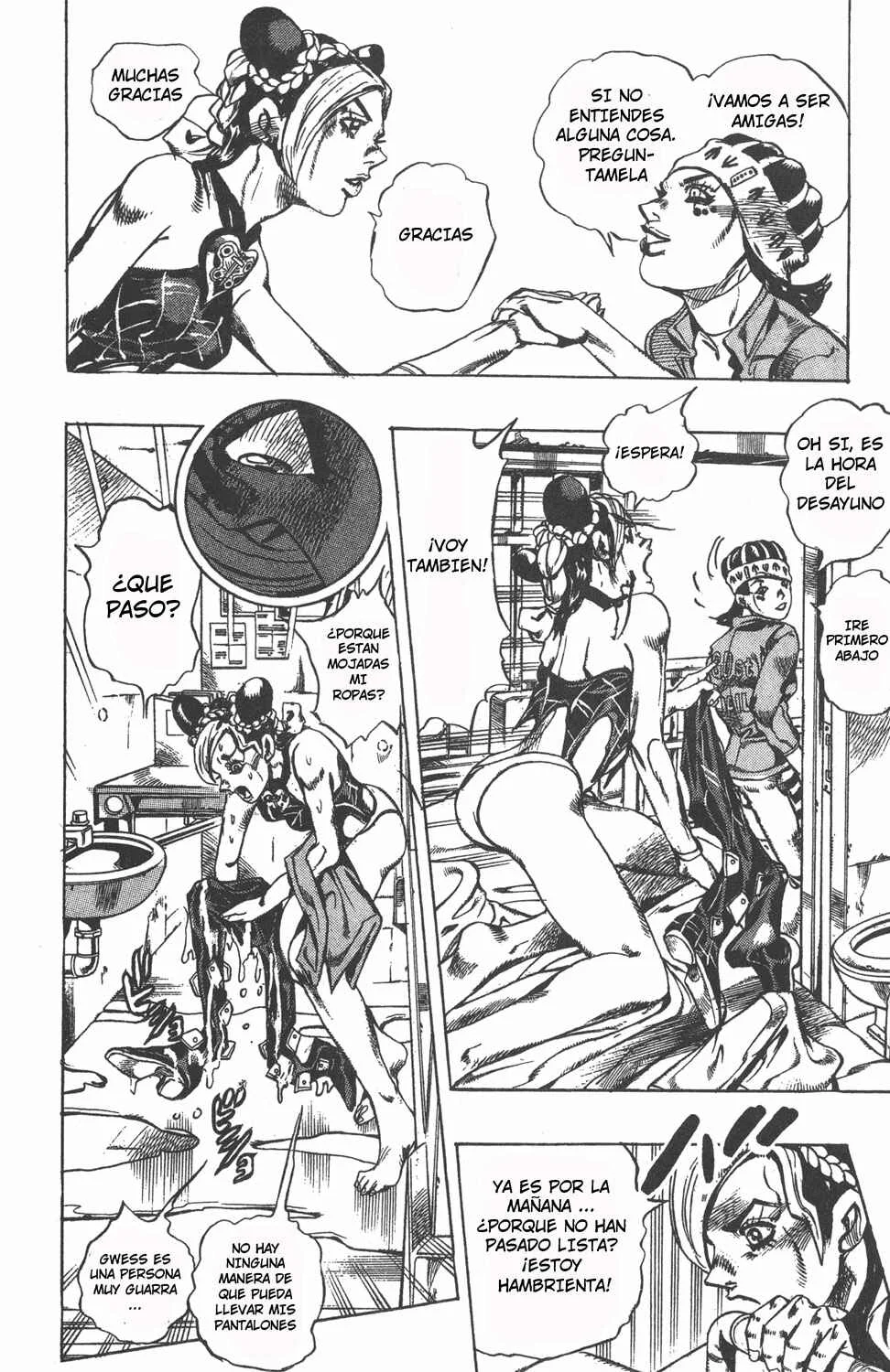 JoJo no Kimyou na Bouken: Part 6 - Stone Ocean Capítulo 5: Preso FE40536 Kuyo Parte 2 - Page 7