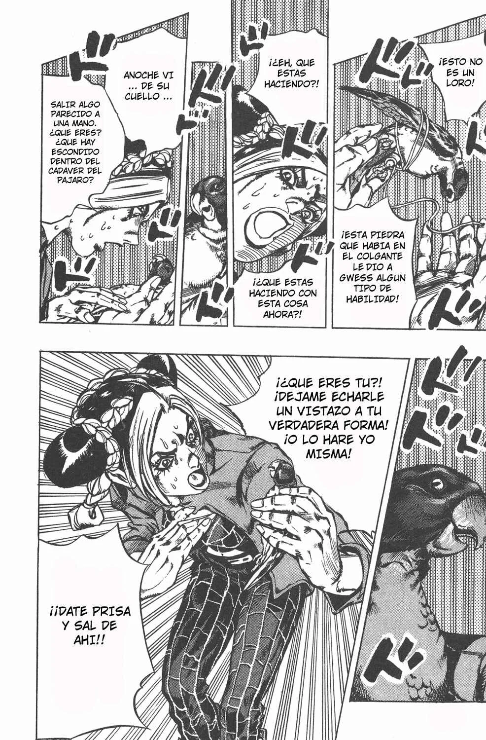 JoJo no Kimyou na Bouken: Part 6 - Stone Ocean Capítulo 5: Preso FE40536 Kuyo Parte 2 - Page 19