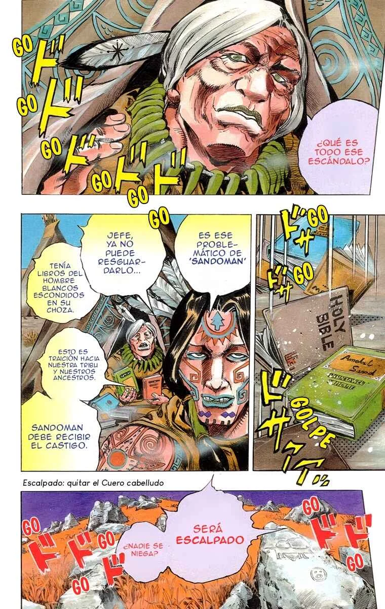 JoJo no Kimyou na Bouken: Part 7 - Steel Ball Run Capítulo 1: La Conferencia de Prensa Steel Ball Run  - Page 12