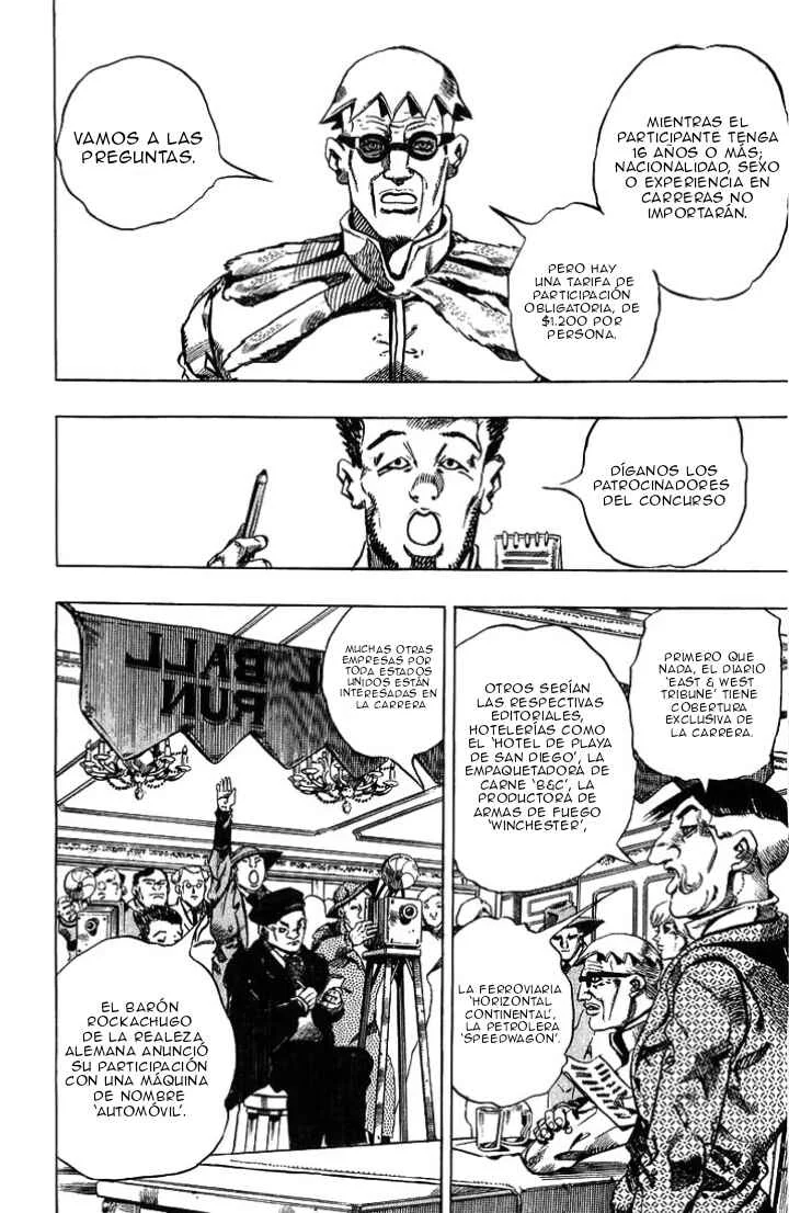 JoJo no Kimyou na Bouken: Part 7 - Steel Ball Run Capítulo 1: La Conferencia de Prensa Steel Ball Run  - Page 40